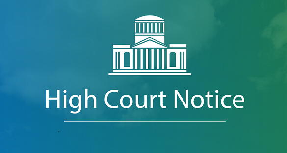 High Court Notice